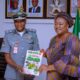 NYSC Lagos Coordinator Visits Customs Comptroller in Ikeja