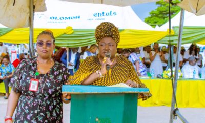 Salmwang Flags Off SAED Programme at NYSC Lagos Camp