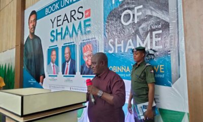 Governor Nwifuru Hails Obinna Udenwe on Launch of Years of Shame