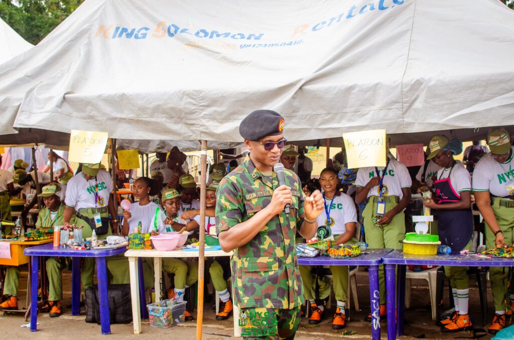 NYSC DG Stresses Unity and National Development During Lagos Camp Visit