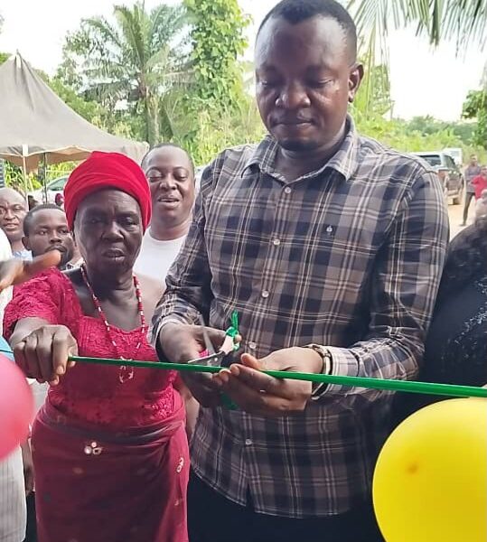 Philanthropist Christian Asaga Nwali Commissions Bungalow for Elderly Widow in Ikwo