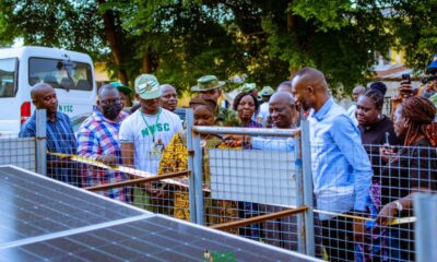 Corps Member Donates Solar Power System to NYSC Lagos Camp Clinic