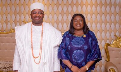 NYSC Lagos Coordinator Pays Courtesy Visit to Oba of Elegushi