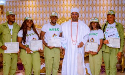 Oba Elegushi Urges Corps Members to Embrace Self-Development and Patriotism