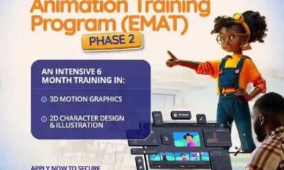 Call For Applications: Enugu Magic Labs Animation Training (EMAT) Program, Batch 2