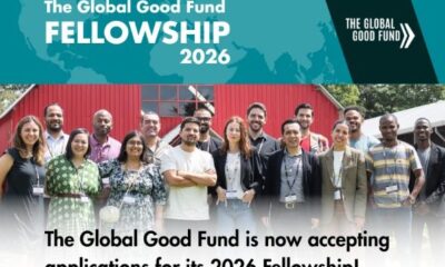 Call for Applications: The Global Good Fund fellowship 2026 ( For Entrepreneurs and Social Innovators)