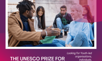 Call For Applications: UNESCO Prize for Global Citizenship Education,2025 (50,000 USD)