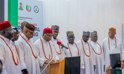 APC Governors Hail Ganduje’s Resignation, Welcome Defections as Proof of Party’s Growth