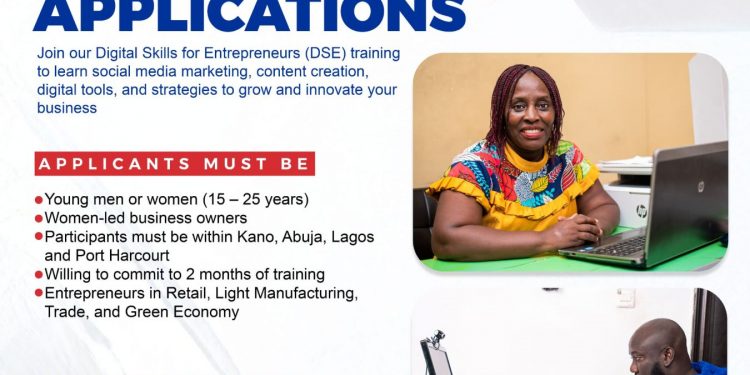Call for Applications: Digital Skills for Entrepreneurs ( Abuja, Kano, Lagos and Rivers)