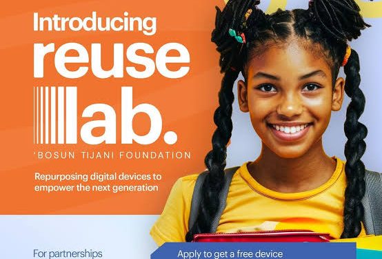 Call For Applications: Bosun Tijani Foundation Distributing Reuse Digital Device