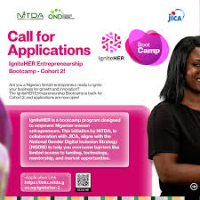 Call for Applications: IgniteHER Entrepreneurship Bootcamp, Cohort 2