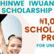 Call For Applications : NIPES Chinwe Foundation Scholarship 2025 For Undergraduates { Up to ₦1million Award}