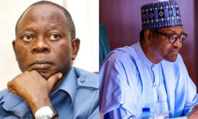 Oshiomhole blames Buhari for naira collapse