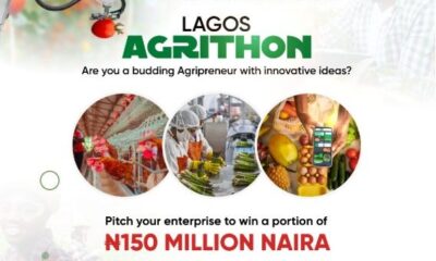Call for Applications: Lagos Agrithon 2025 ( N150 Million in Prizes + Mentorship)