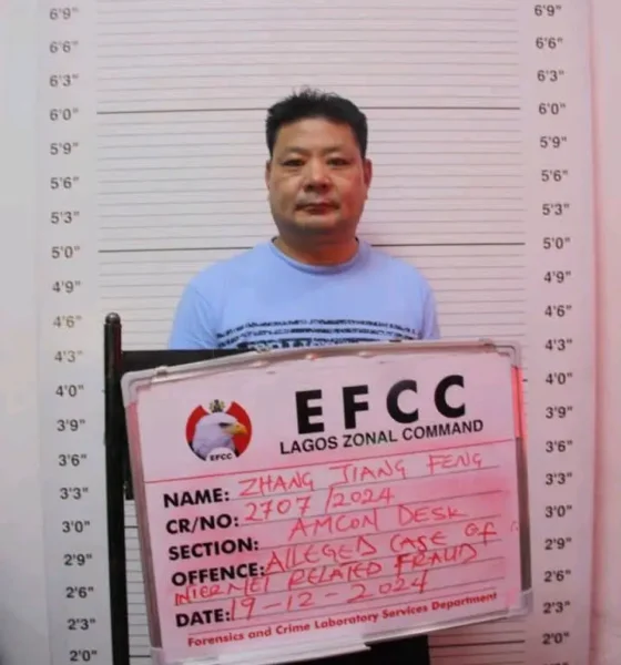 Five Chinese nationals jailed in Lagos for cyberterrorism, internet fraud