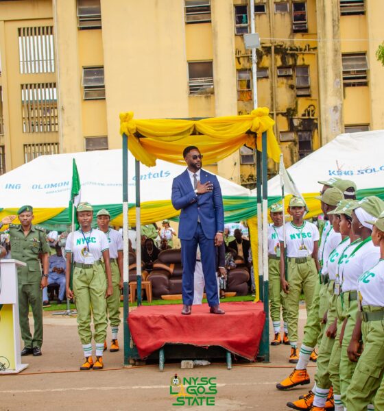 Sanwo-Olu Urges 8,000 Corps to Tackle Unemployment with Enterprise
