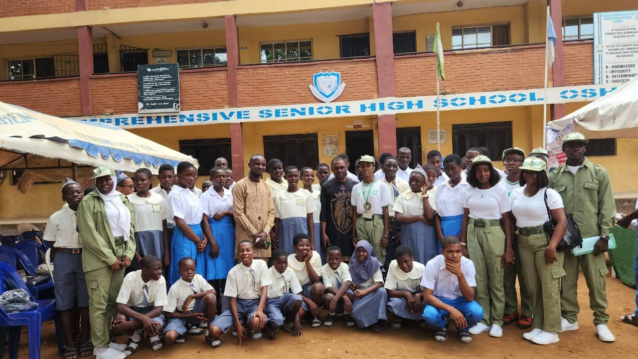 Lagos Corps Member Empowers Students Through SDGs 4 and 10 Initiative
