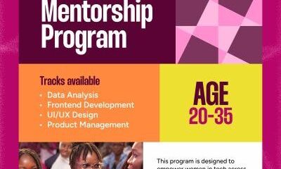 Call For Applications: She Code Africa Mentorship Program 2025 for Women in Tech