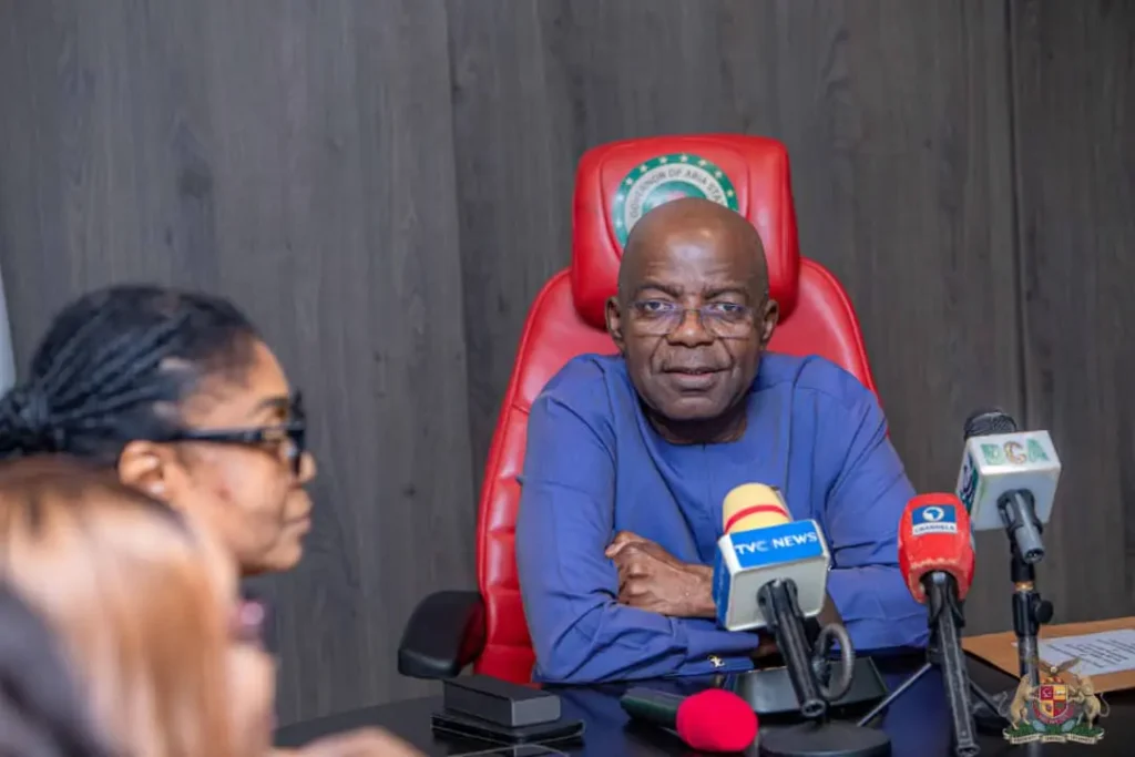 Governor Otti Calls for Higher Federal Funding for Abia State