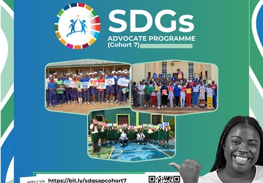 Call for Applications: SDGs Advocate Programme (Cohort 7)