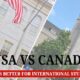 Study in USA vs Canada: Which is Better for International Students?