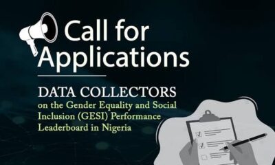 Call For Applications: Data Collectors on Gender Equality and Social Inclusion (GESI) – WEP