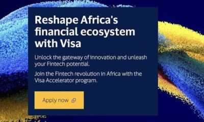 Call For Application: Visa Africa Fintech Accelerator (Training, Mentorship and Access to Visa’s Resources)