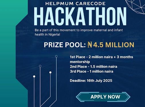 Call For Applications: HelpMum CareCode Hackathon For Students, New Graduates and Everyone in the Tech Community (Up to N4.5 Million Cash Prizes)